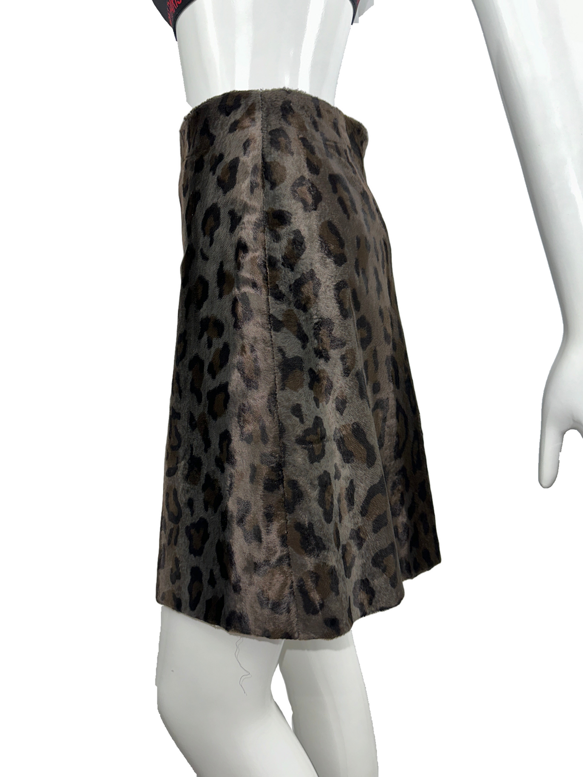 SportMax Code leopard print skirt- size 34