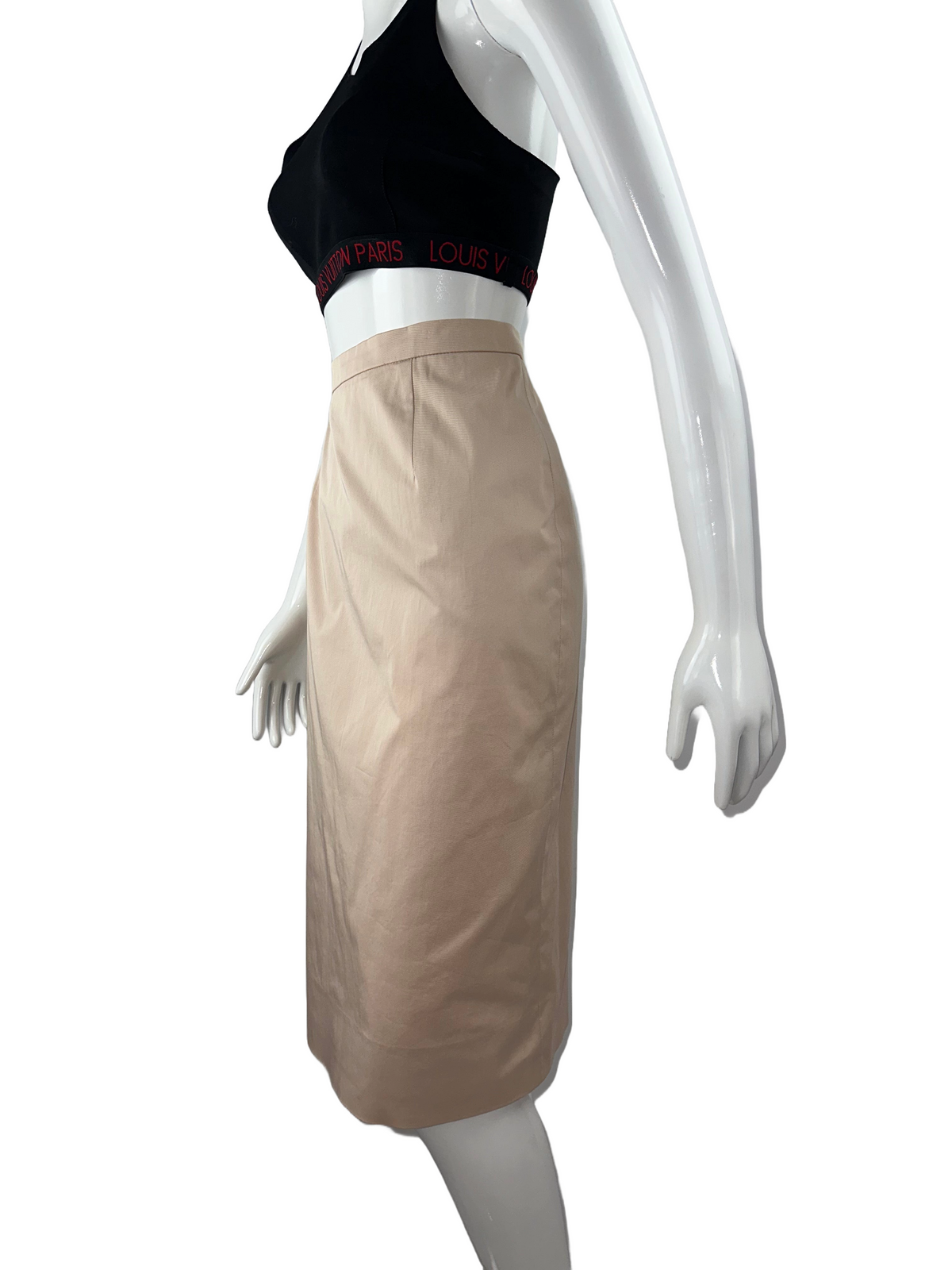 Dior straight Skirt light pink - size 40 FR