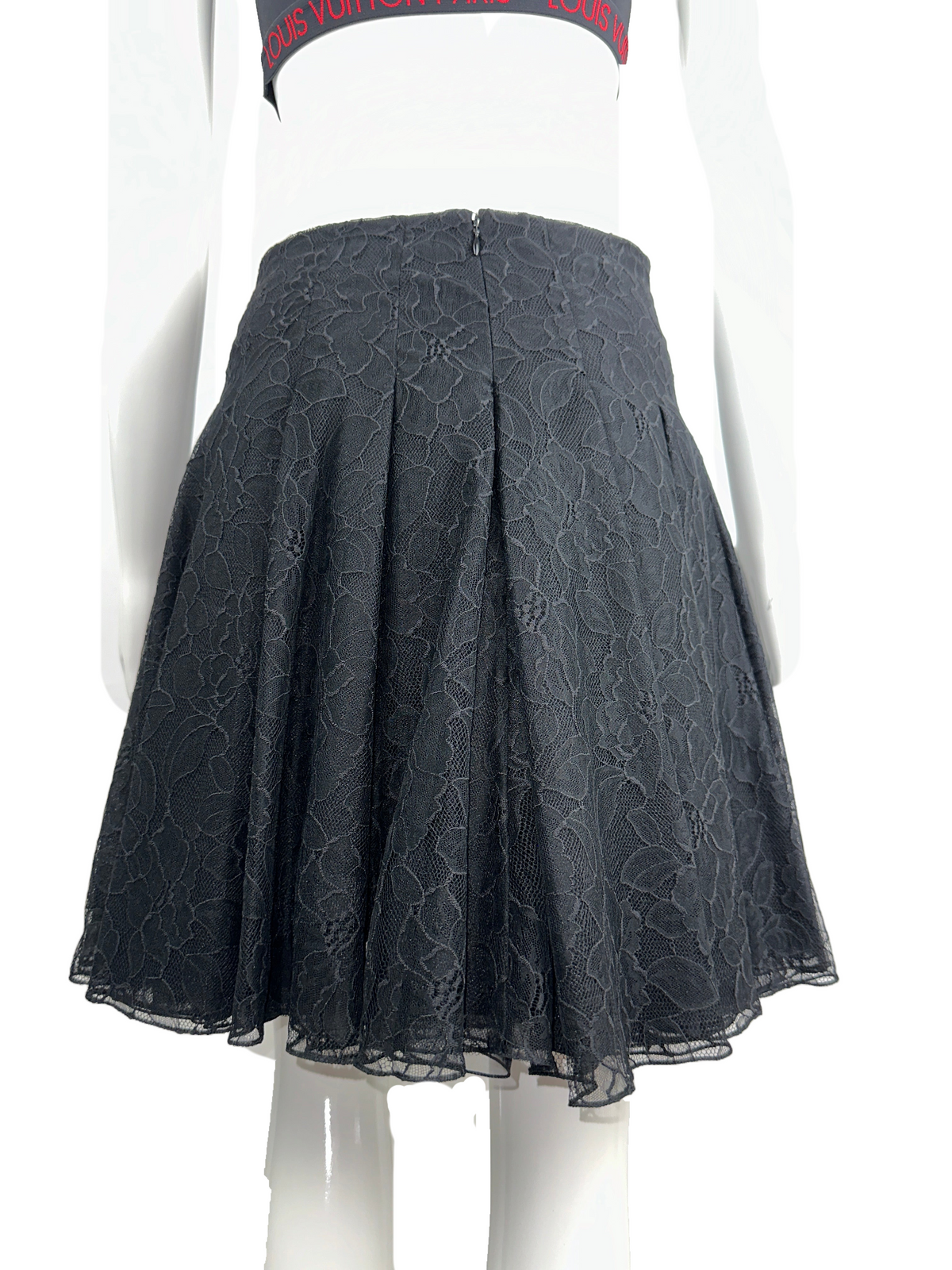 Dior black lace skirt - size 38