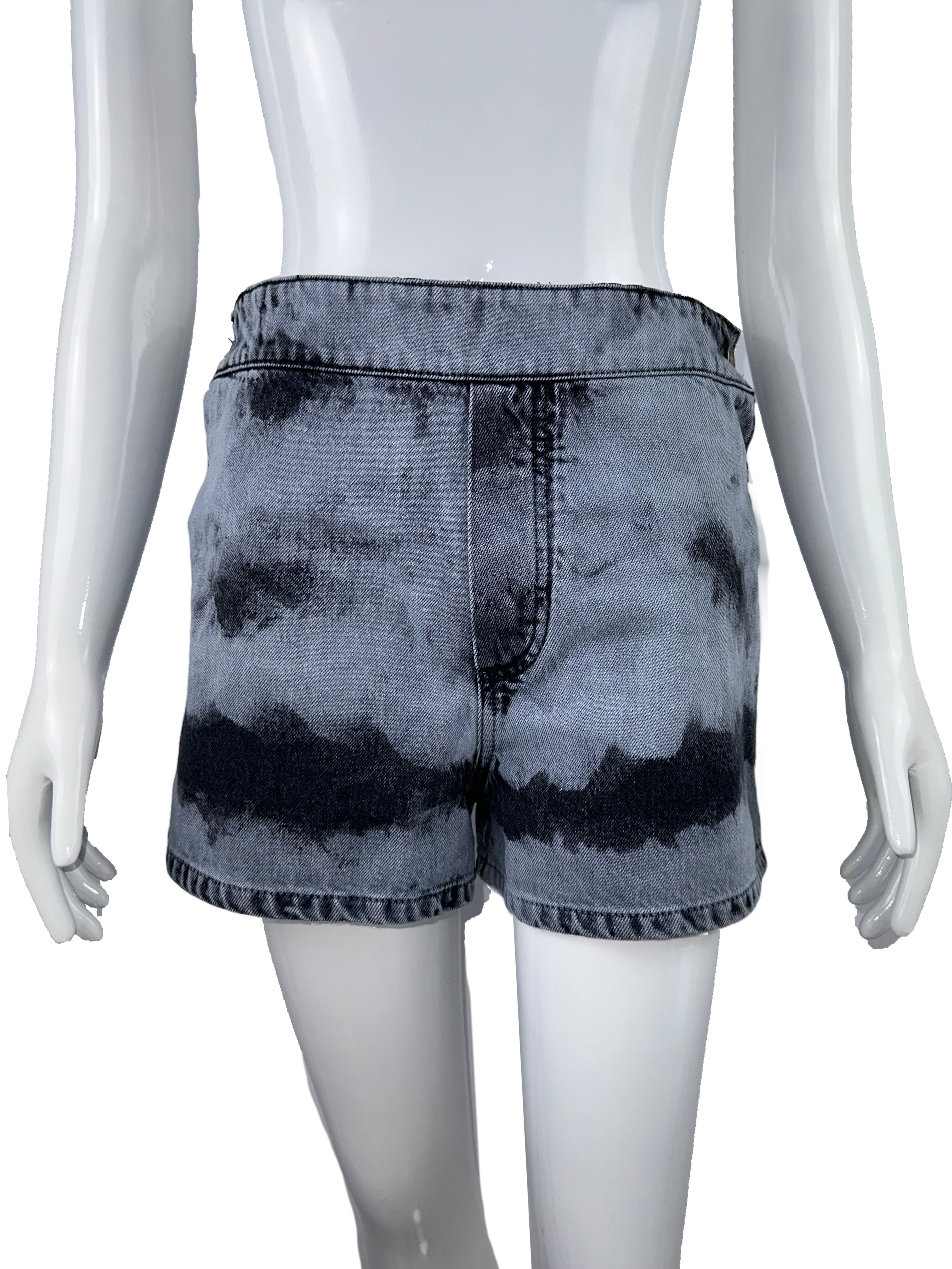 Dior grey/denim shorts, old suit - size 34