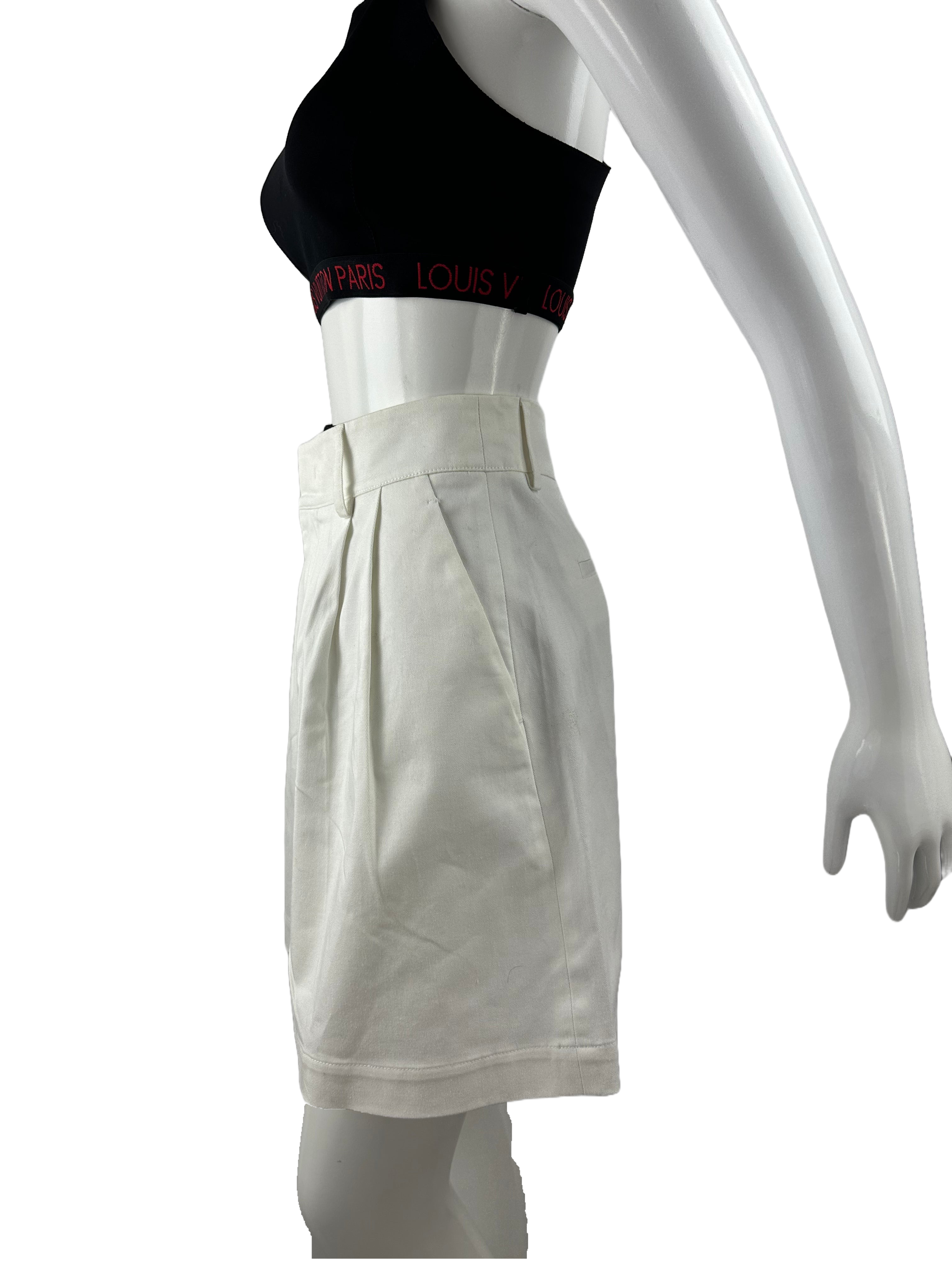 Red Valentino high waist white short - size 44 IT