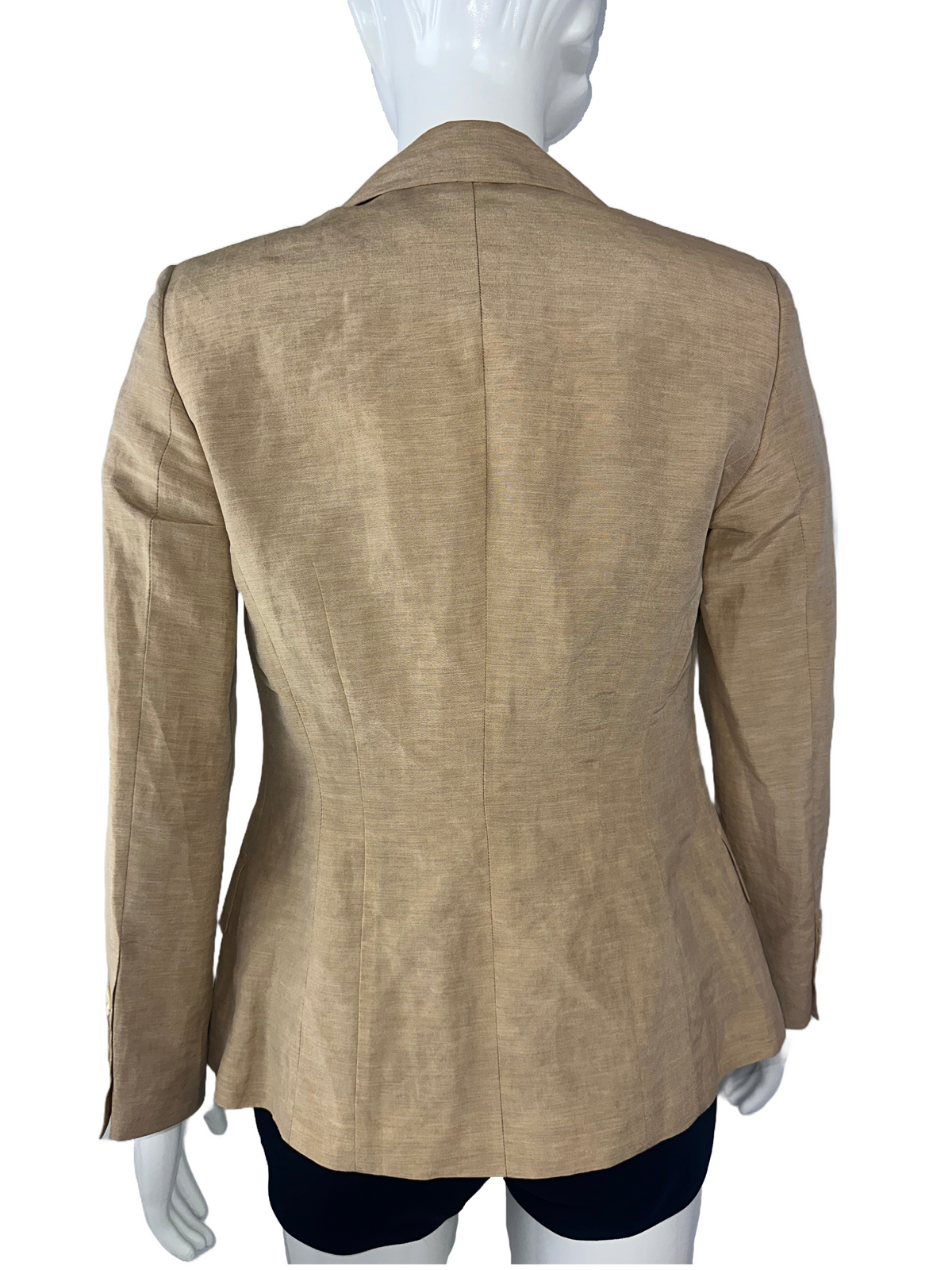 Hugo Boss cream brown suit jacket - size 34