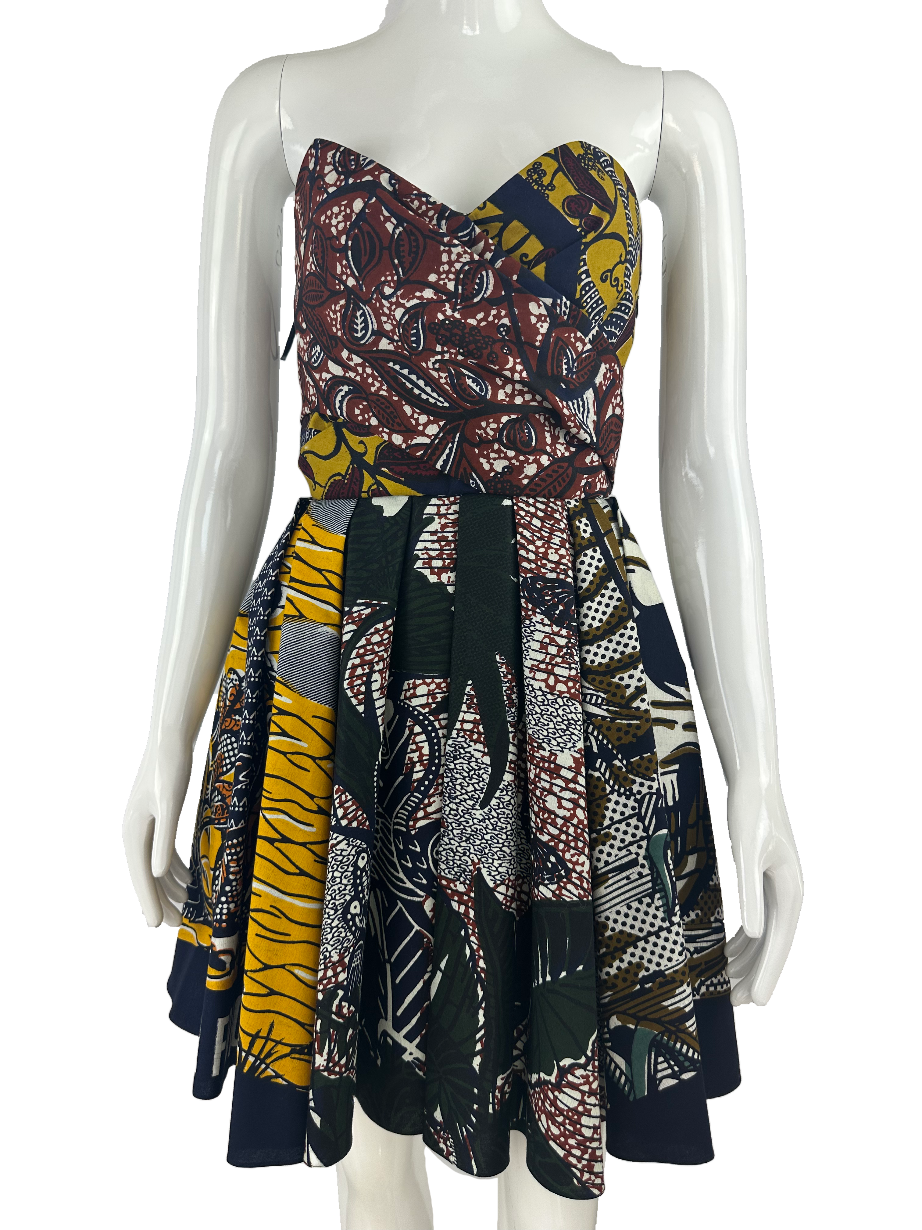 Dior mini dress ethnic LA FORCE - size 36