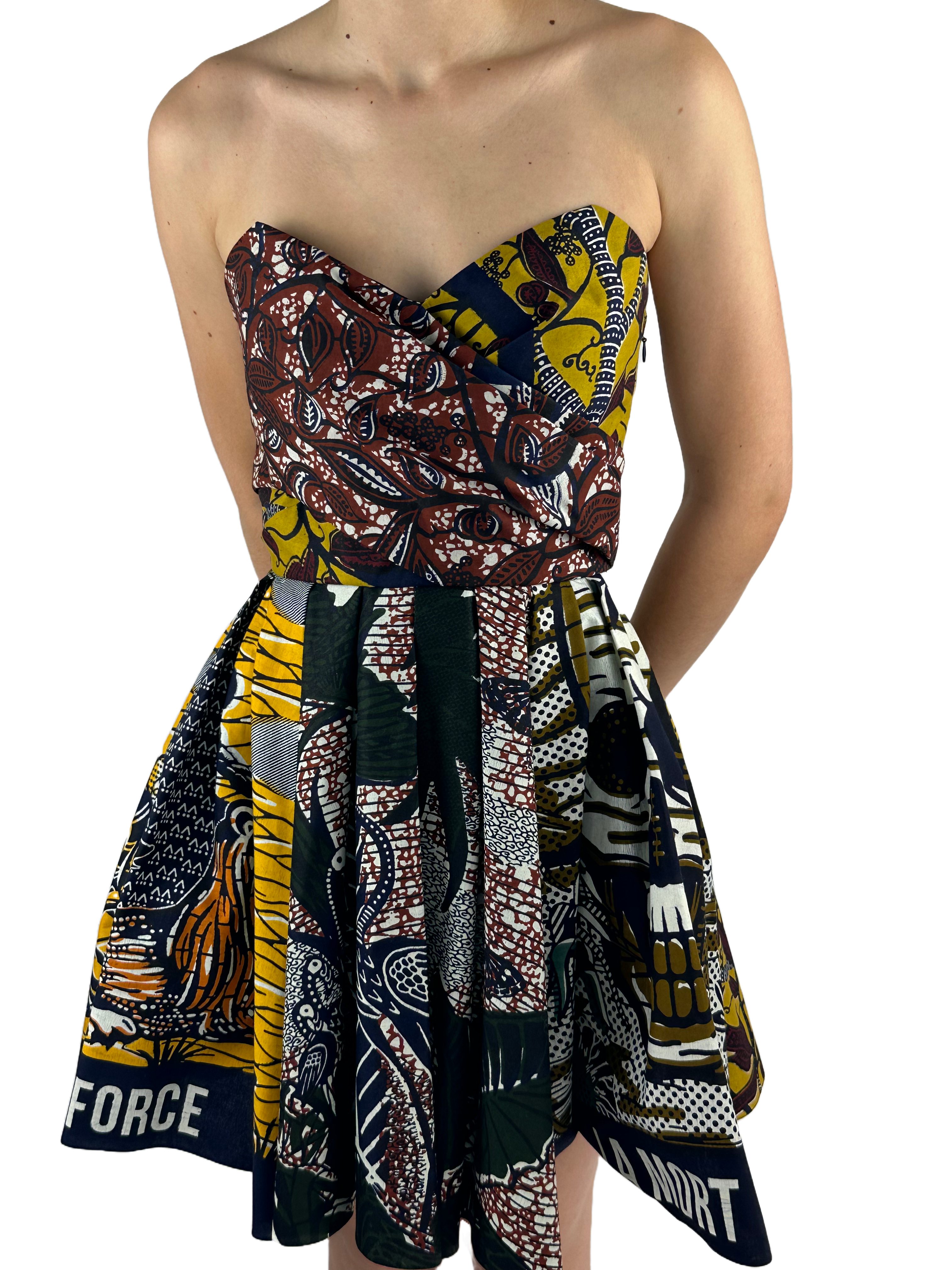Dior mini dress ethnic LA FORCE - size 36