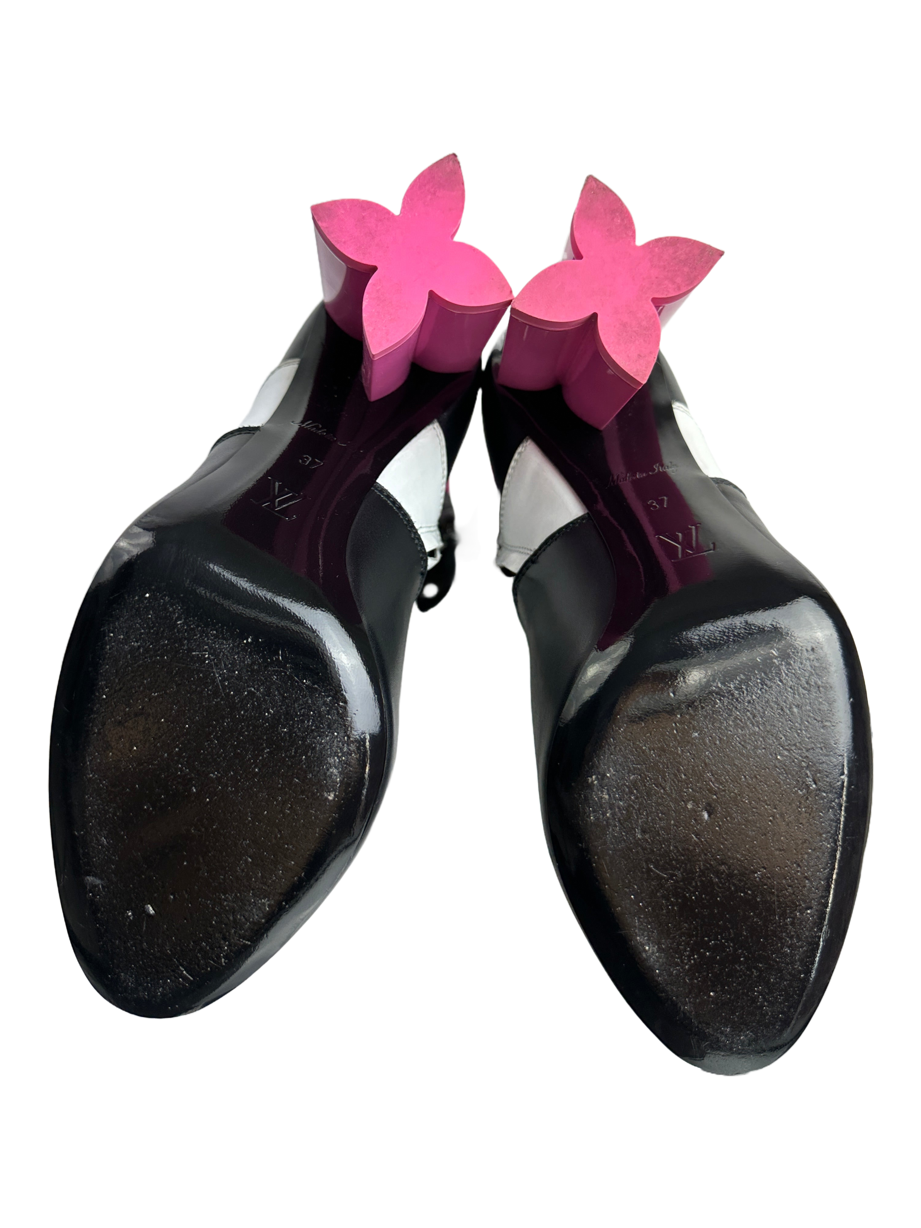 Louis Vuitton silhouette ankle boots - size 37