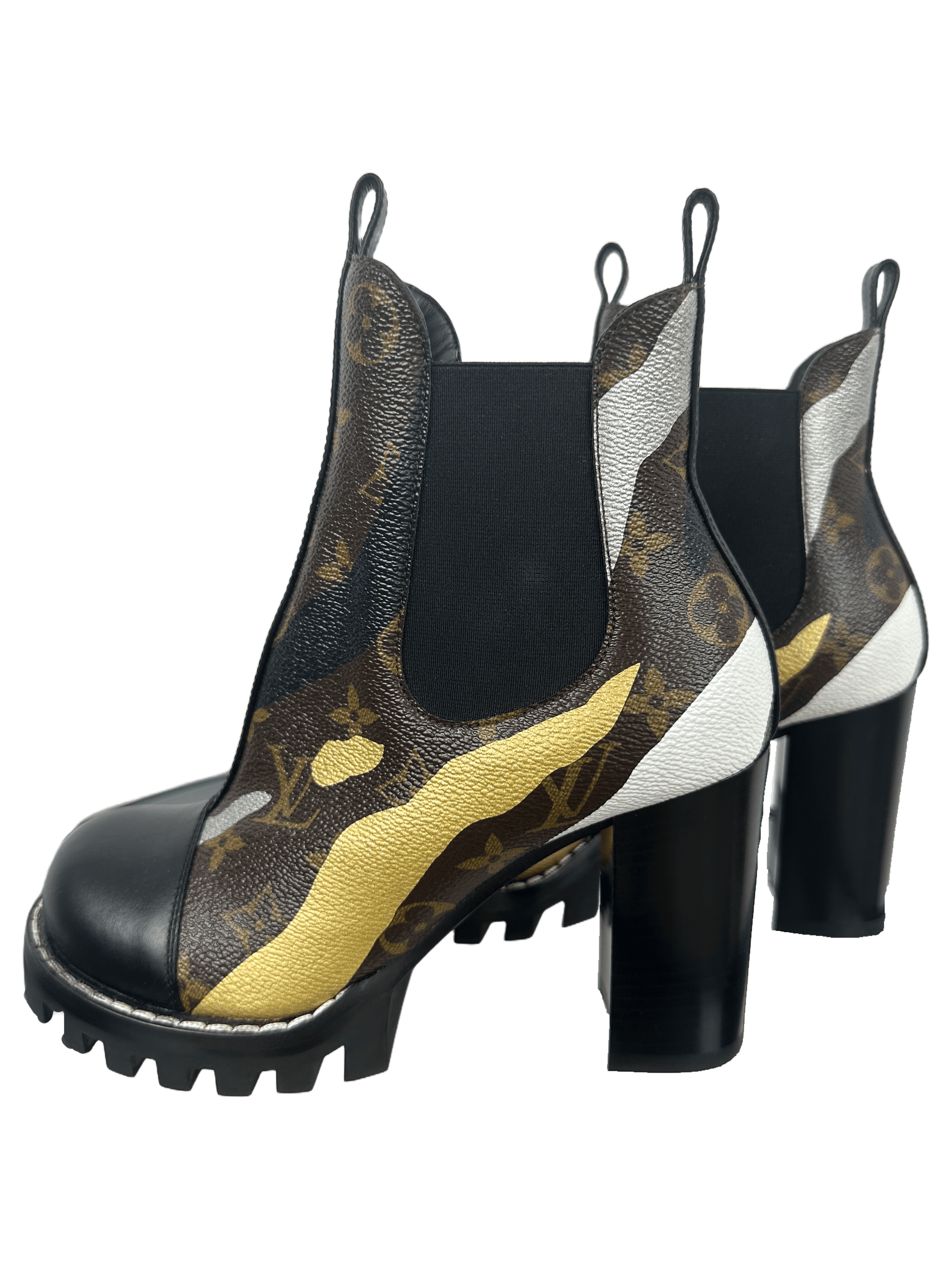 Louis Vuitton x LoL Star Trail Ankle Boot - size 36.5