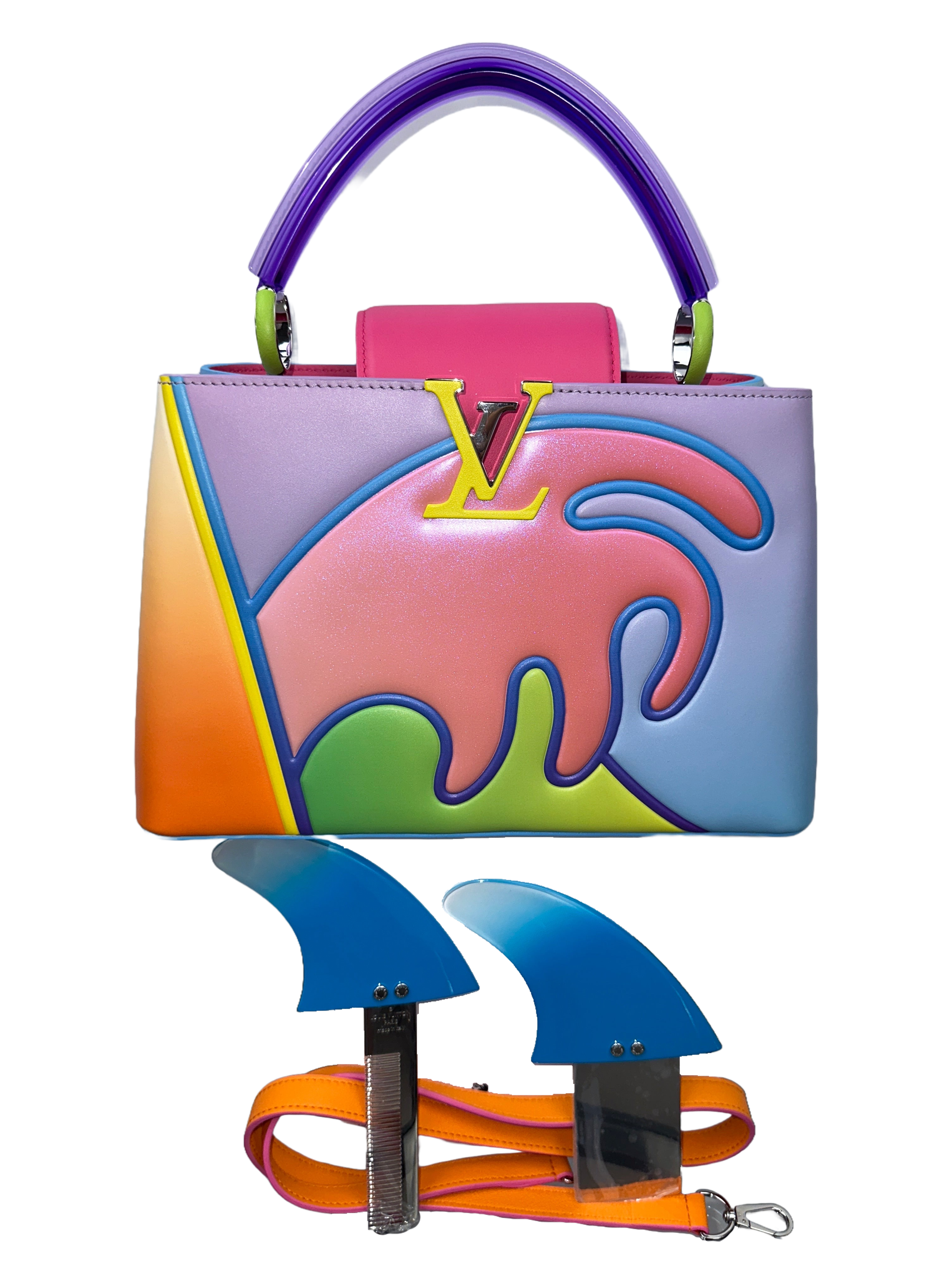 Louis Vuitton Limited Edition Arty Capucines M by Alex Israel, N°222/300
