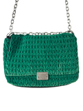 Emporio Armani woman cross-body bag Dove green