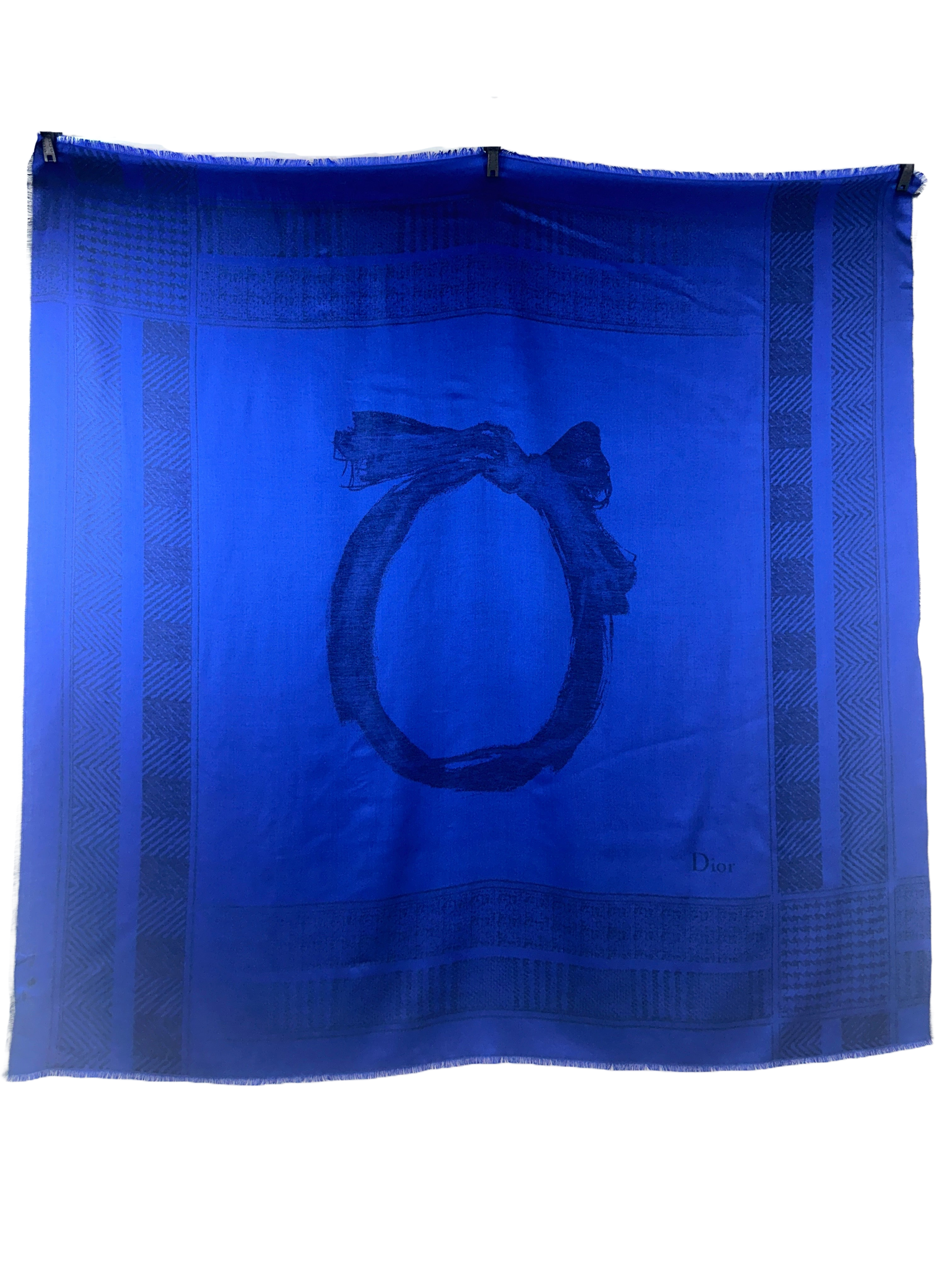 Dior royal blue & black square