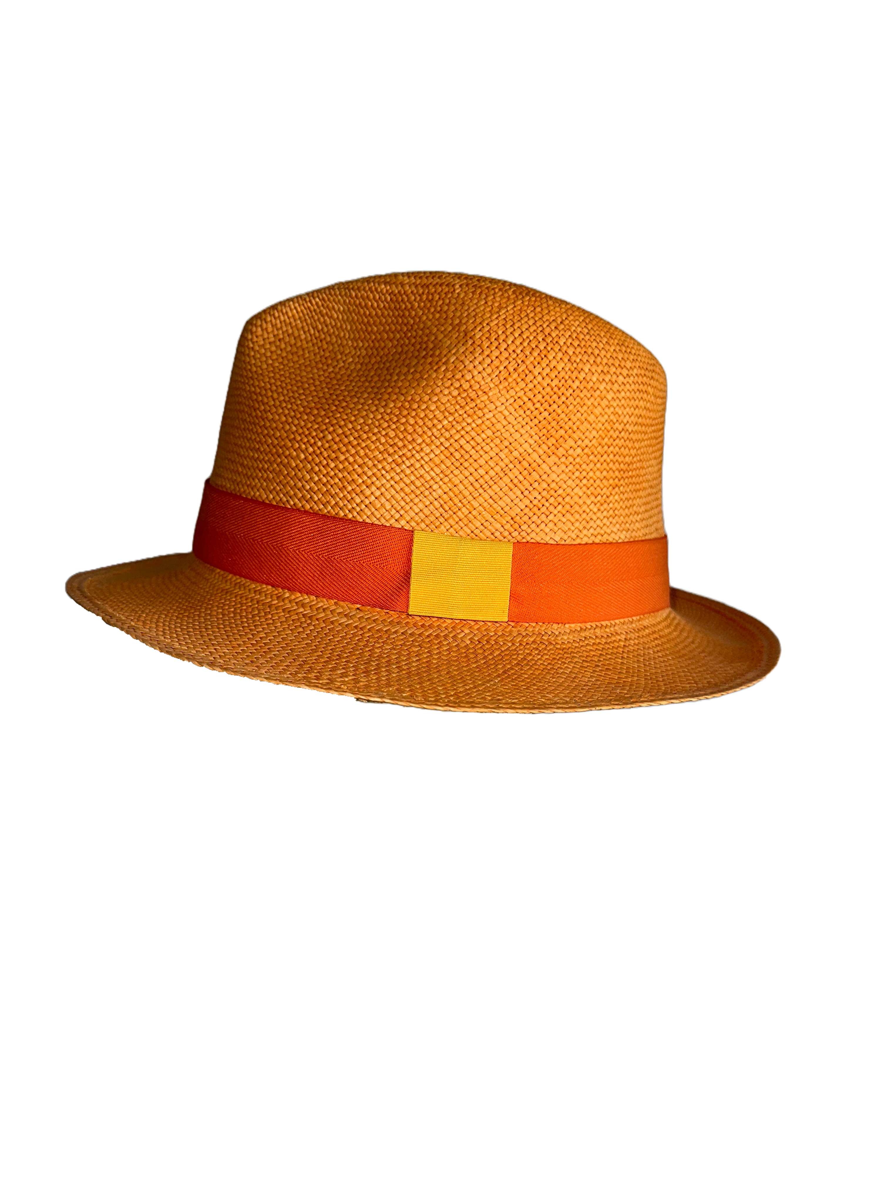 LDG INTY orange panama with orange ribbon - size 59