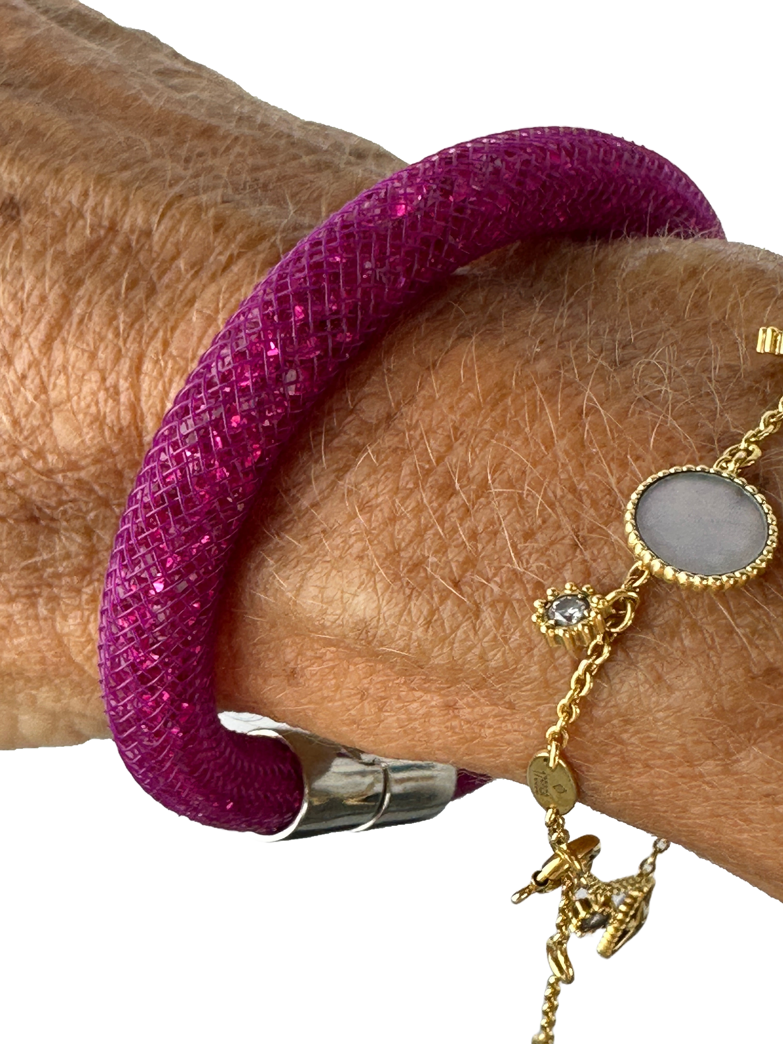 Swarovski pink siam bracelet