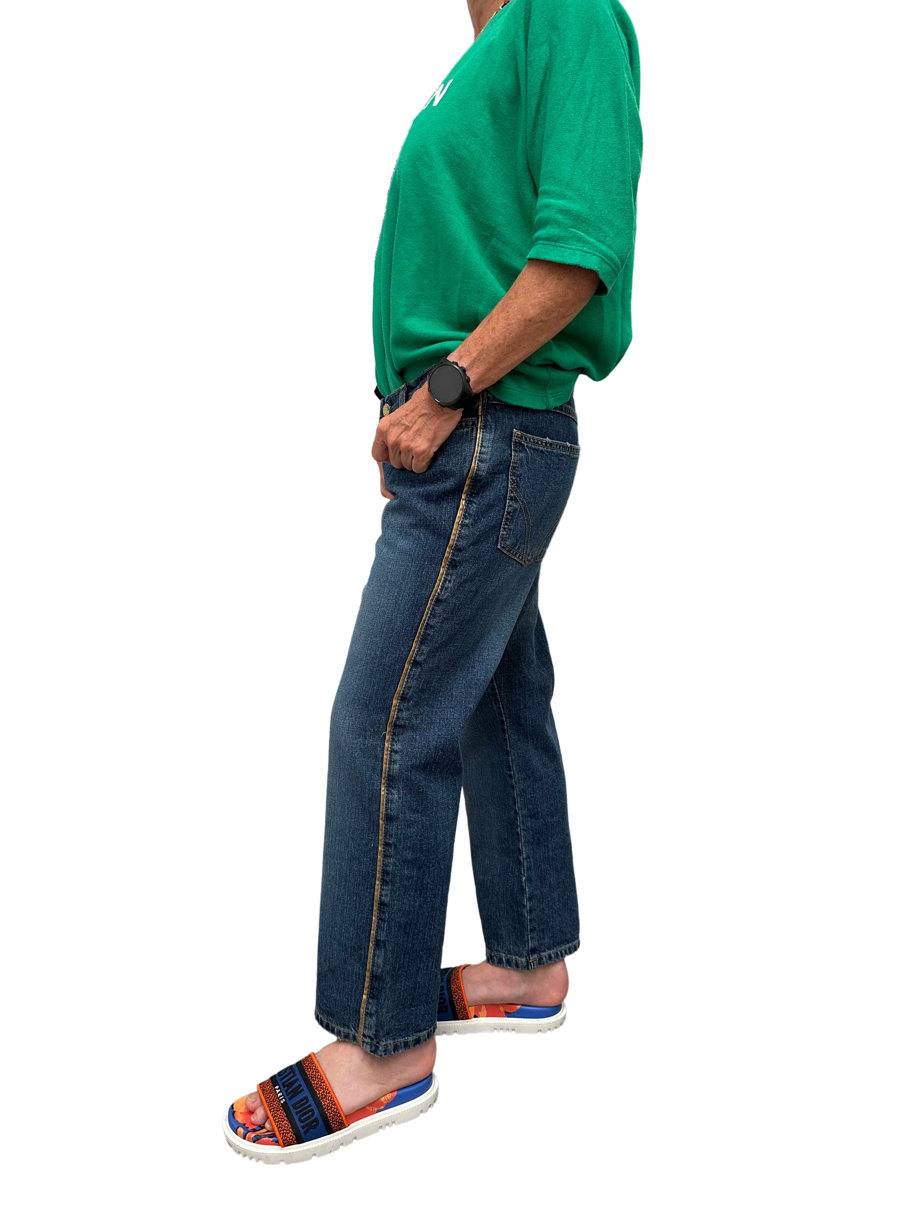 Dolce & Gabbana jeans with gold details - size W30