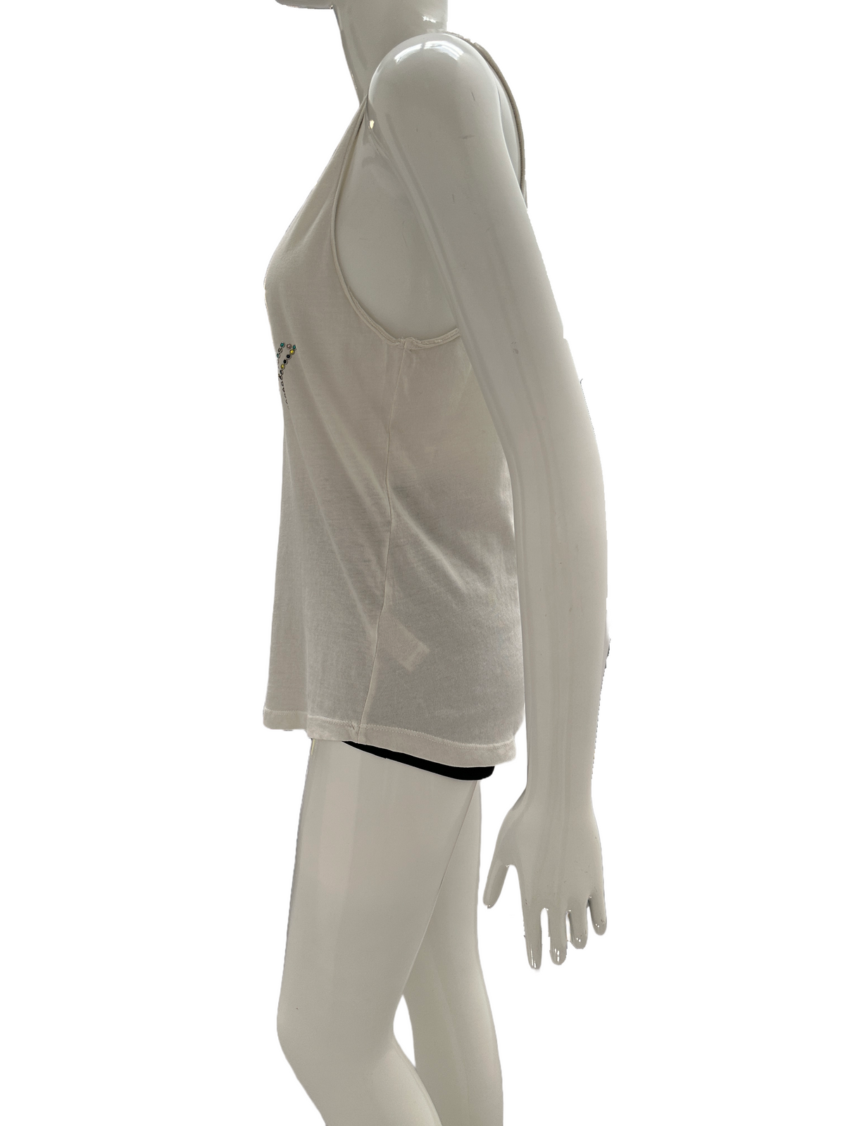 Zadig & Voltaire white "happy" tank top - size 36