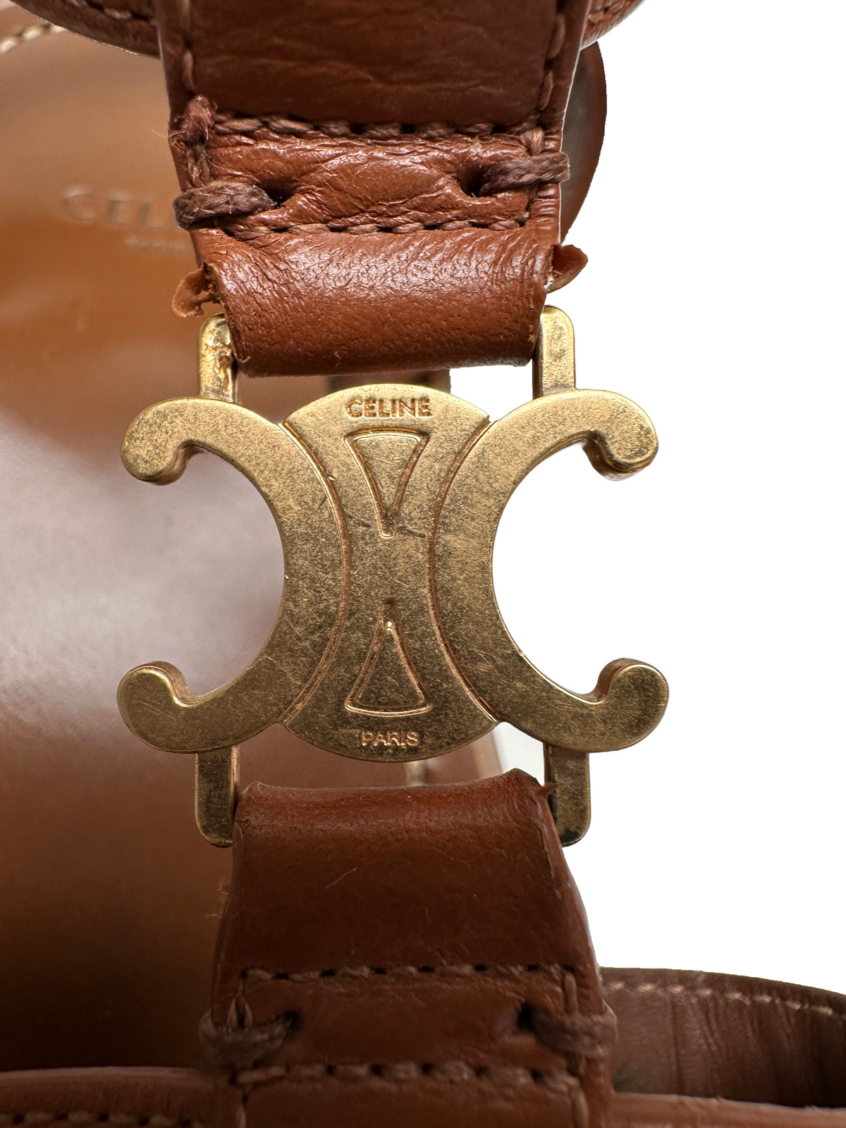 Celine brown tropeziennes - size 40