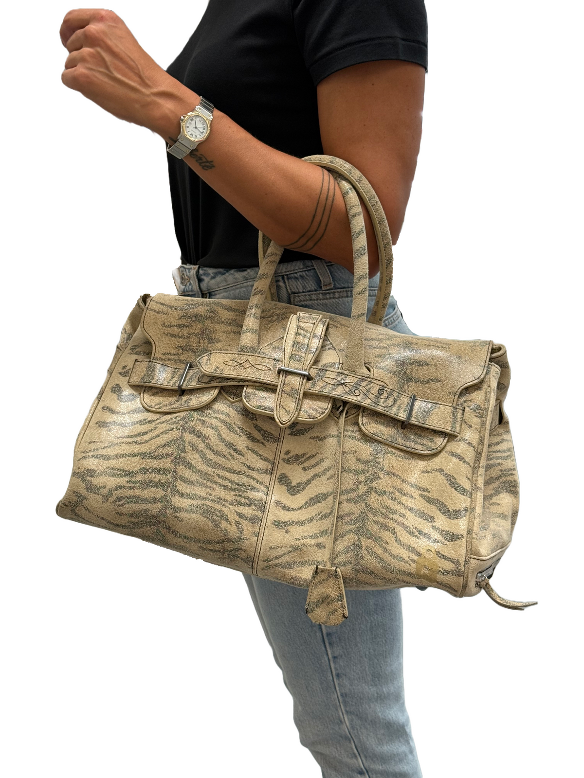 Golden Goose leather handbag