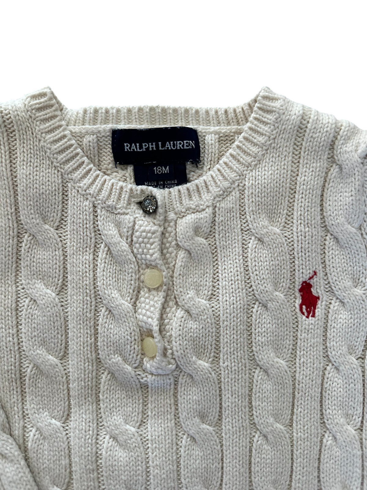 Ralph Lauren sweater - 18M