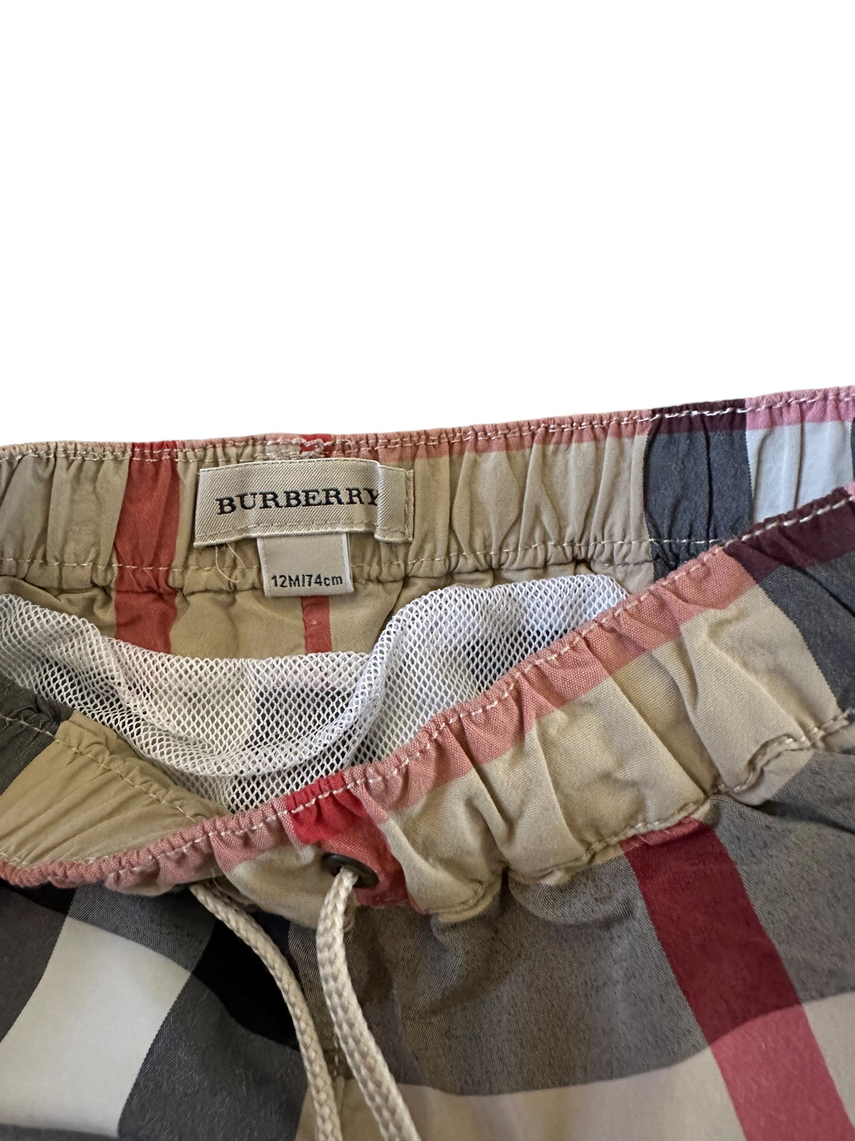 Burberry shorts - 12M