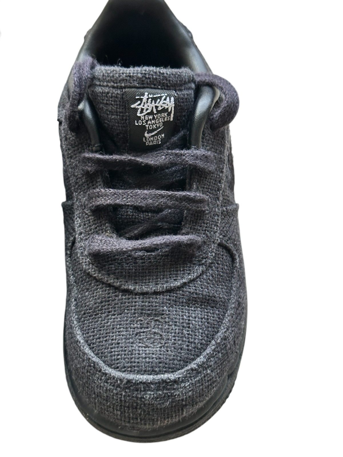 Nike x Stussy Air Force 1 Low Black sneakers - Size 23.5