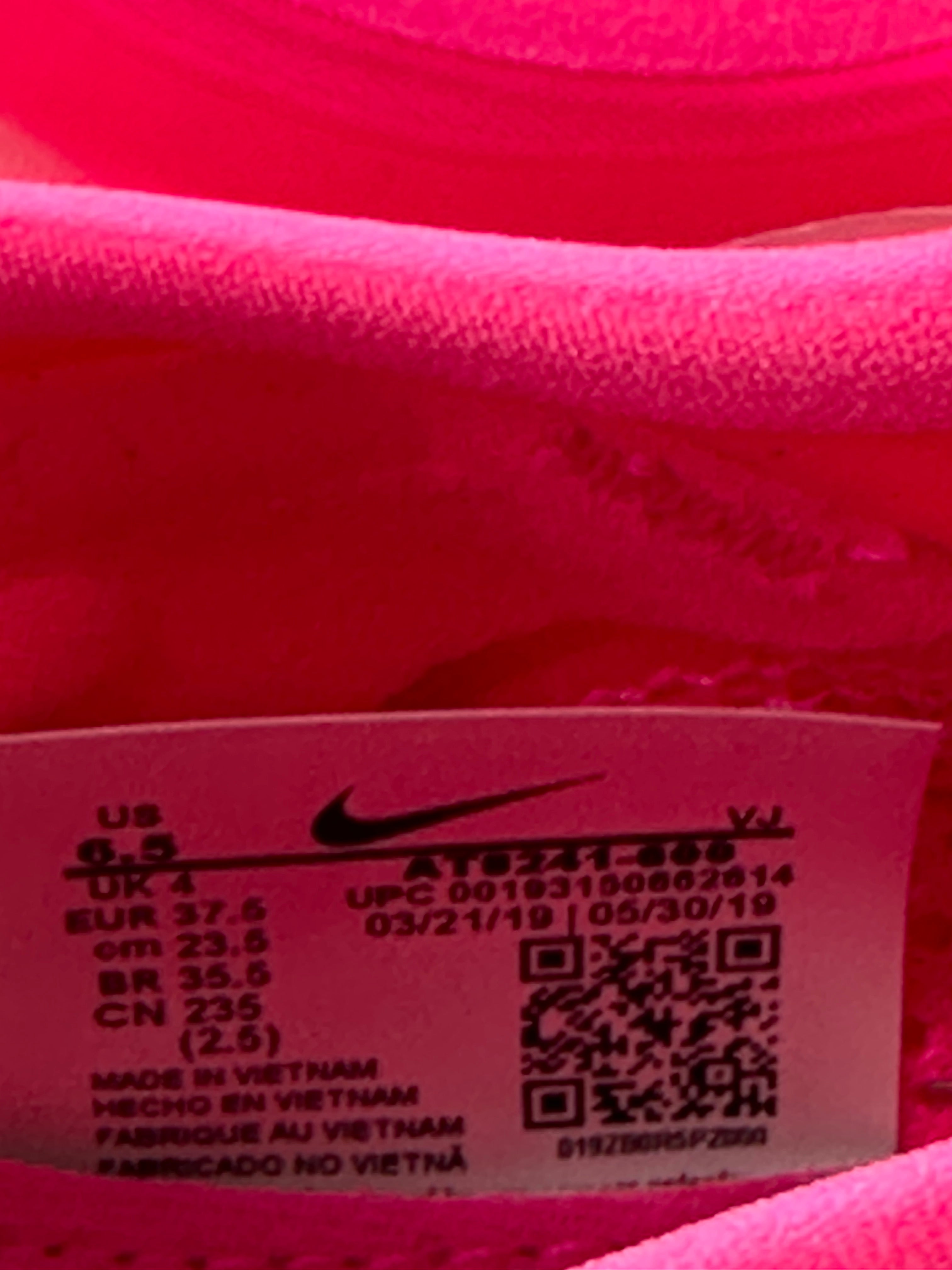 Nike Zoom X pink - size 37.5