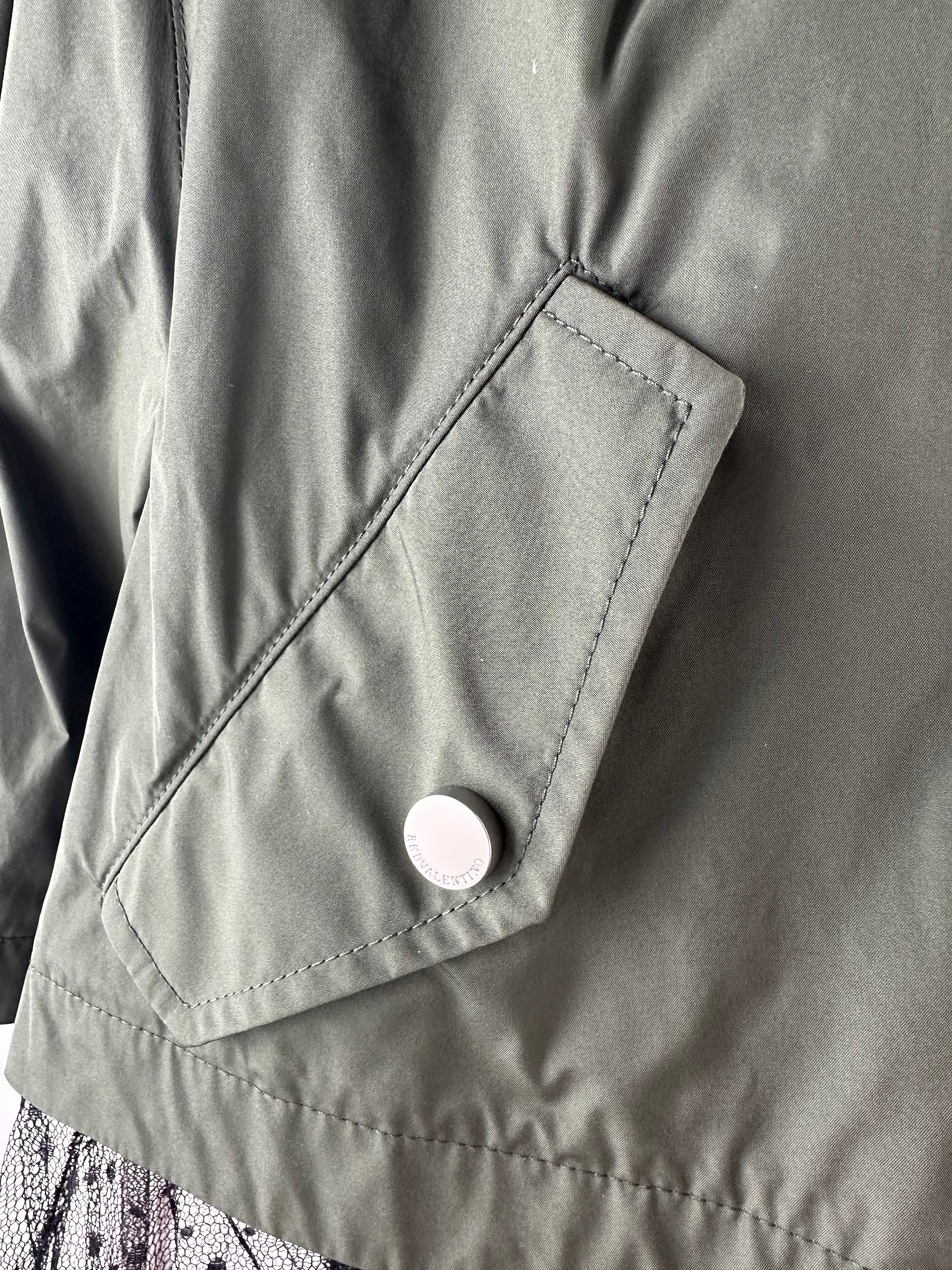 Red Valentino kaki bomber - size 40 IT