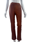 Isabel Marant light brown leather pants - size 34