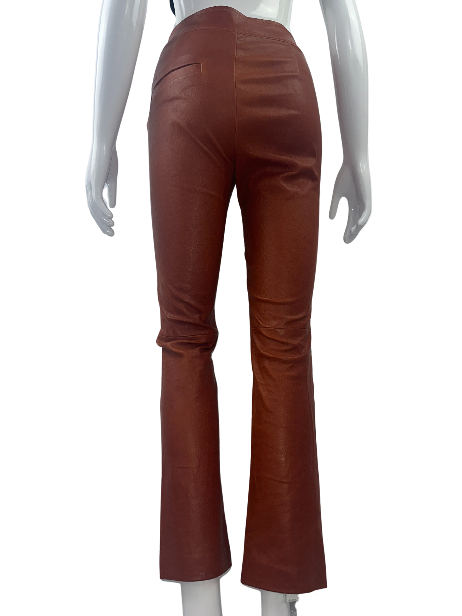 Isabel Marant light brown leather pants - size 34