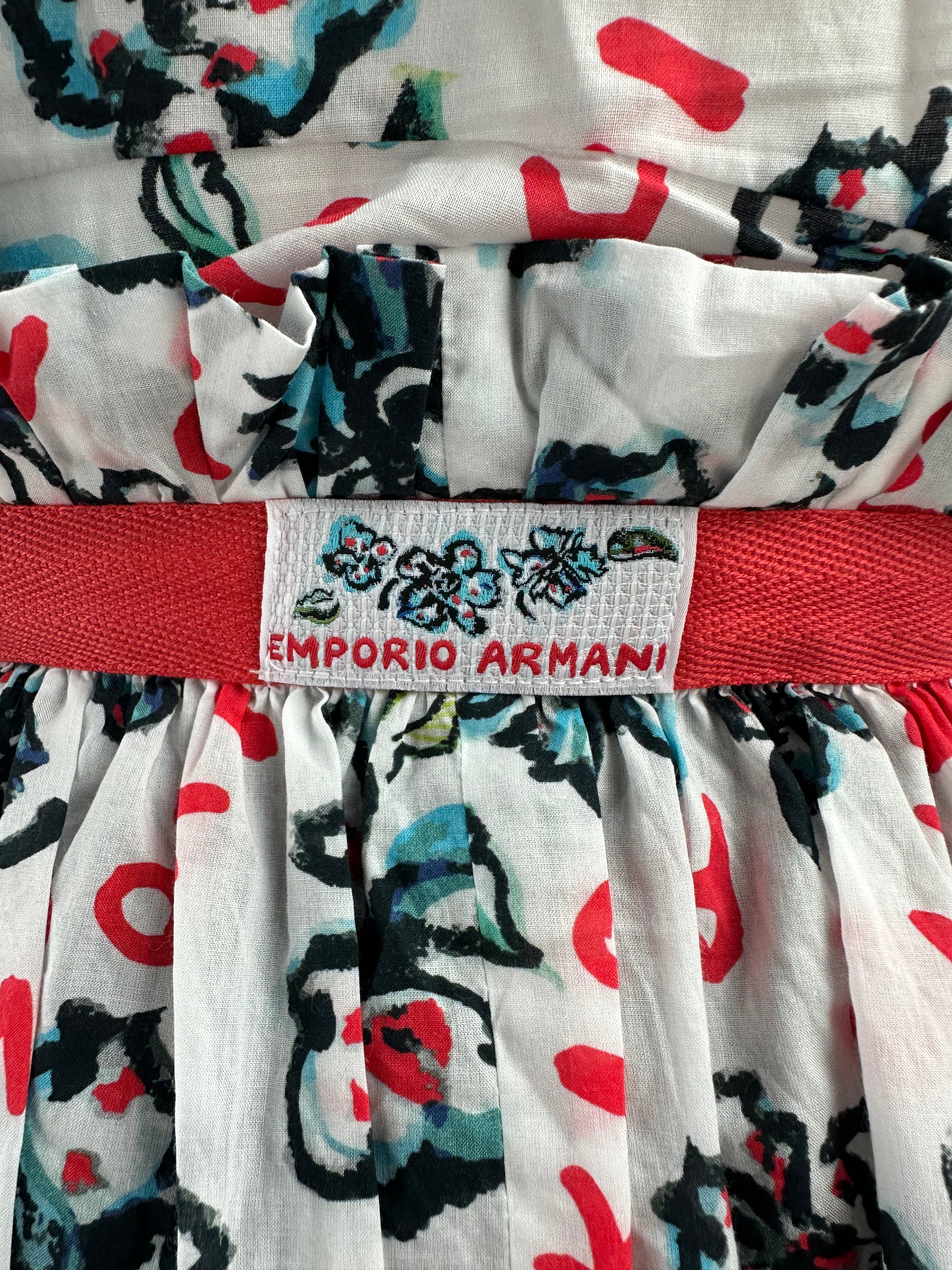 Emporio Armani floral Midi skirt - size 38 EUR