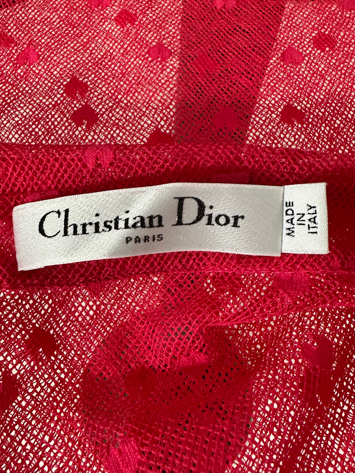 Christian Dior cotton shirt Pink with heart - size 36